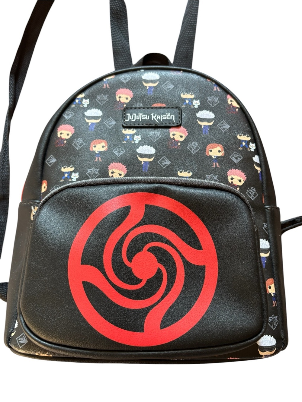 Jujutsu Kaisen Funko Mini Backpack Anime Chibi Characters Red Emblem